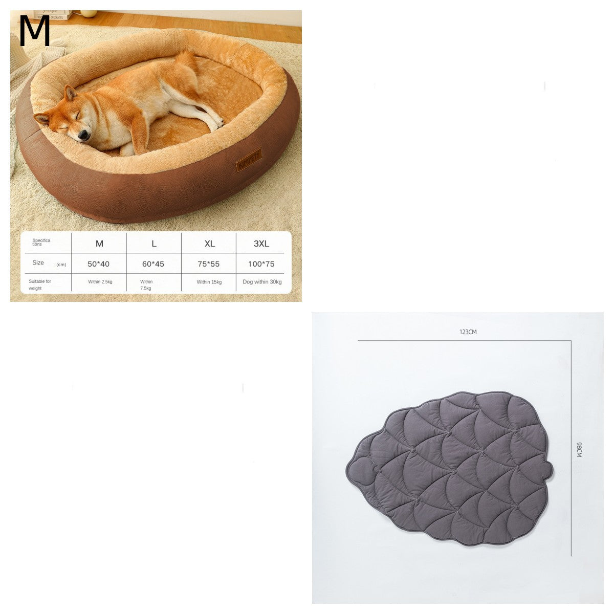 Removable And Washable Dog Bed Warm Cat Bed For Sleeping Pets Fashion