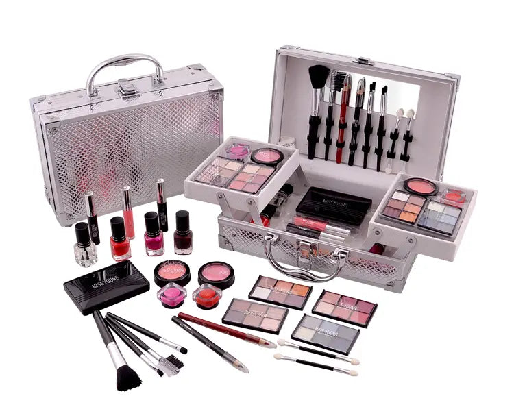 All-in-One Makeup Kit with Eyeshadow and Lipgloss LadyShow.Store