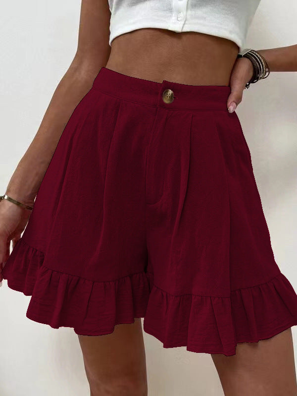 Loose-fitting Shorts High-waisted Shorts For Women NorixaFashion.com