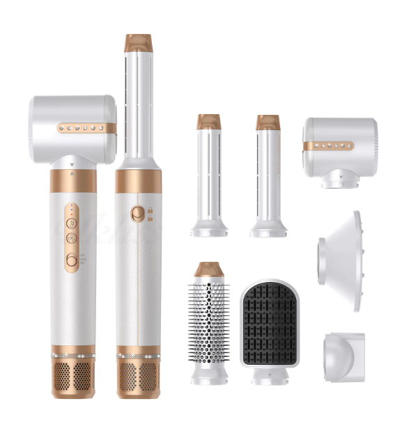 7-in-1 High-Speed Hot Air Brush for Styling LadyShow.Store