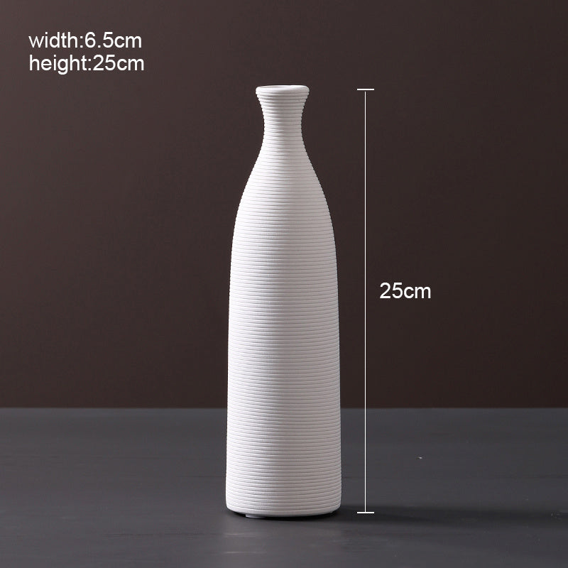 Nordic Scandinavian Style Ceramic Vase PearlNestDecor.com