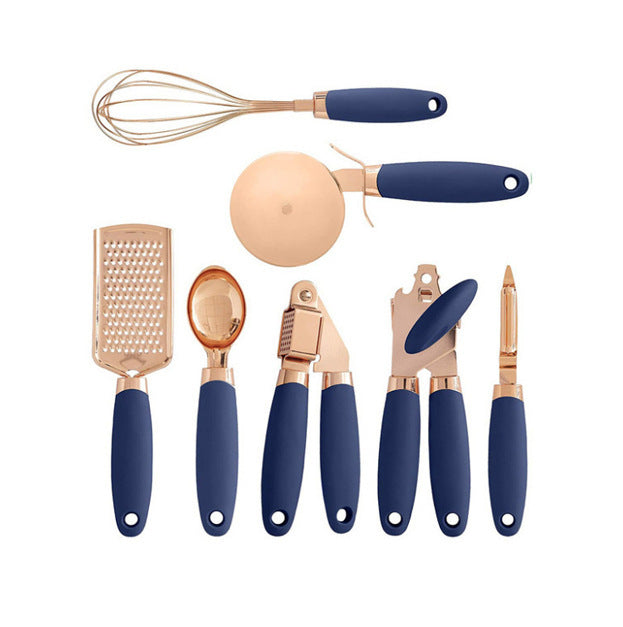 Copper Kitchen Peeler Set PearlNestDecor.com