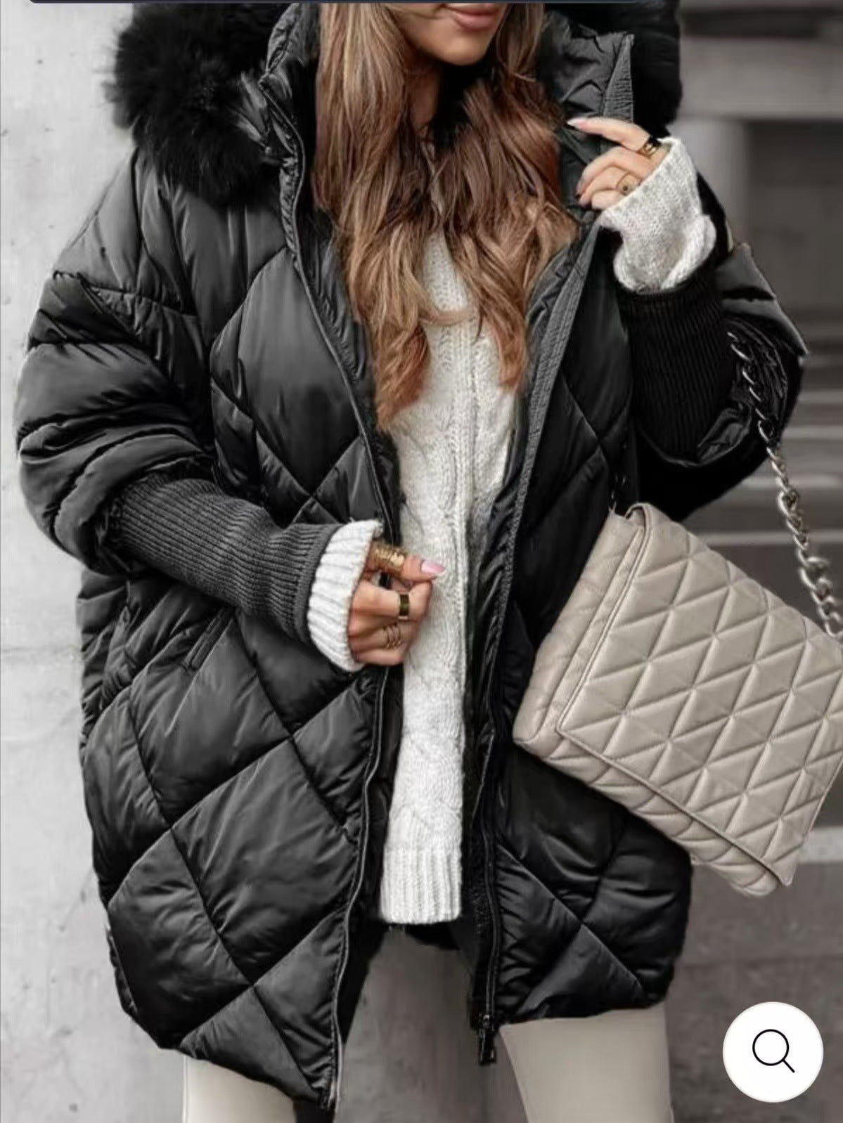 Winter Hooded Clothing Cardigan Coat CJD