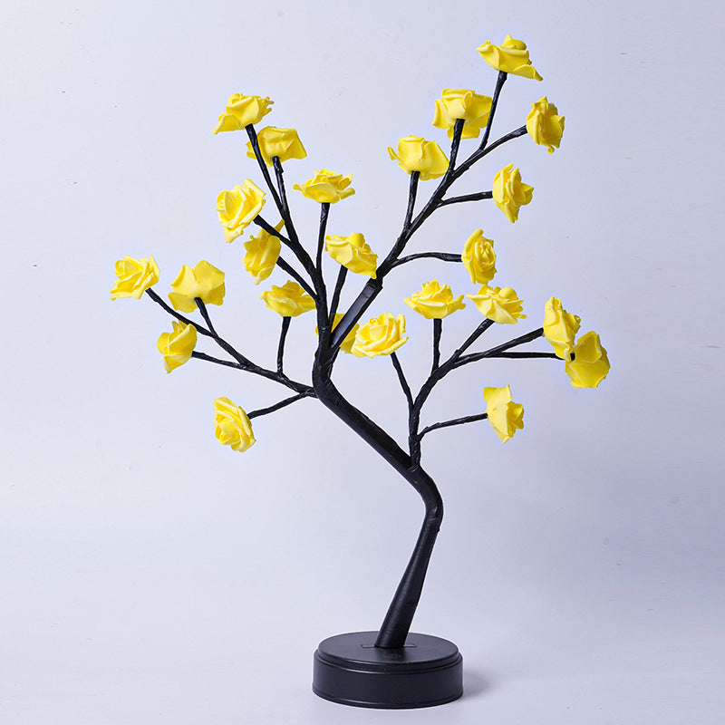 Table Lamp Flower Tree PearlNestDecor.com