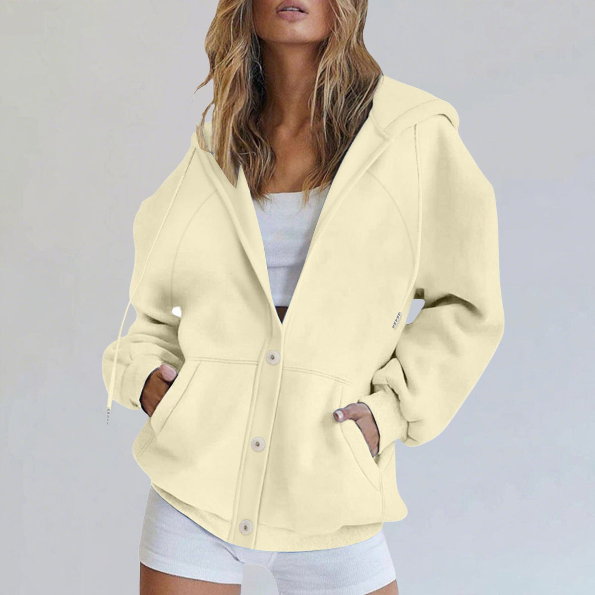 European And American  Fashion Autumn And Winter Jackets Women's Casual Cardigan Sweatshirt Jackets NorixaFashion.com