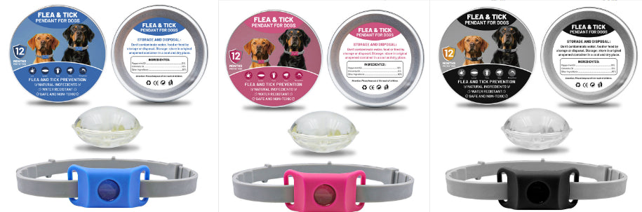 Pet Insect Repellent Button Collar Capsule Suit Pets Fashion