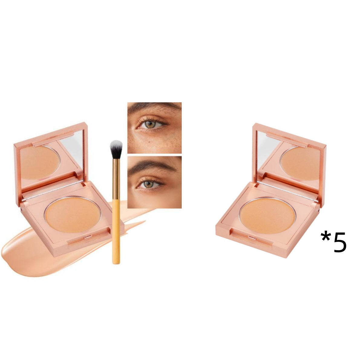 Fundus Creamy Concealer Cover Eye Bags And Dark Circle Natural Cover Skin Blemishes CJD