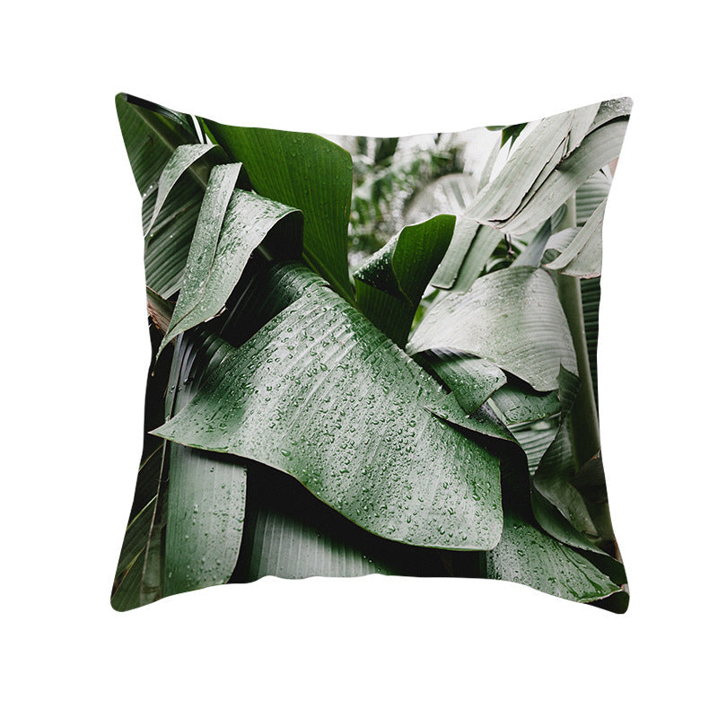 Tropical Plants Pillowcase Decor PearlNestDecor.com