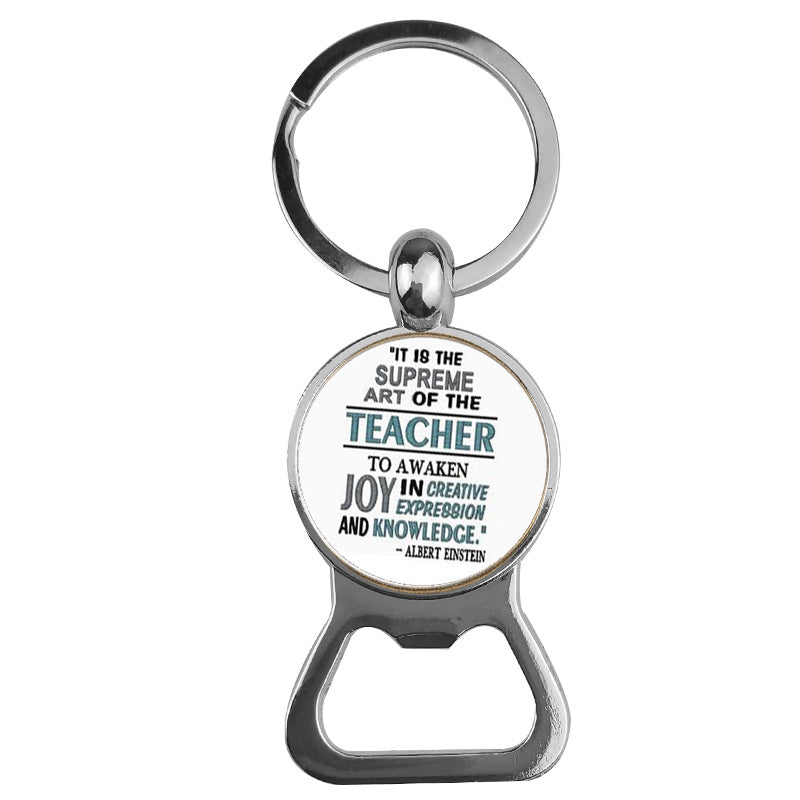 Ornaments Time Gemstone Bottle Opener Keychain LadyShow.Store