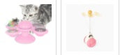 Cat Rotating Windmill Multi-Function Toys Itch Scratching Device Teeth Shining Toy Pets Fashion