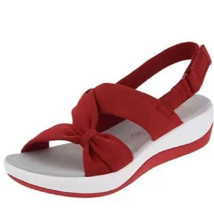 Women's Simple Fish Mouth Platform Roman Sandals LadyShow.Store