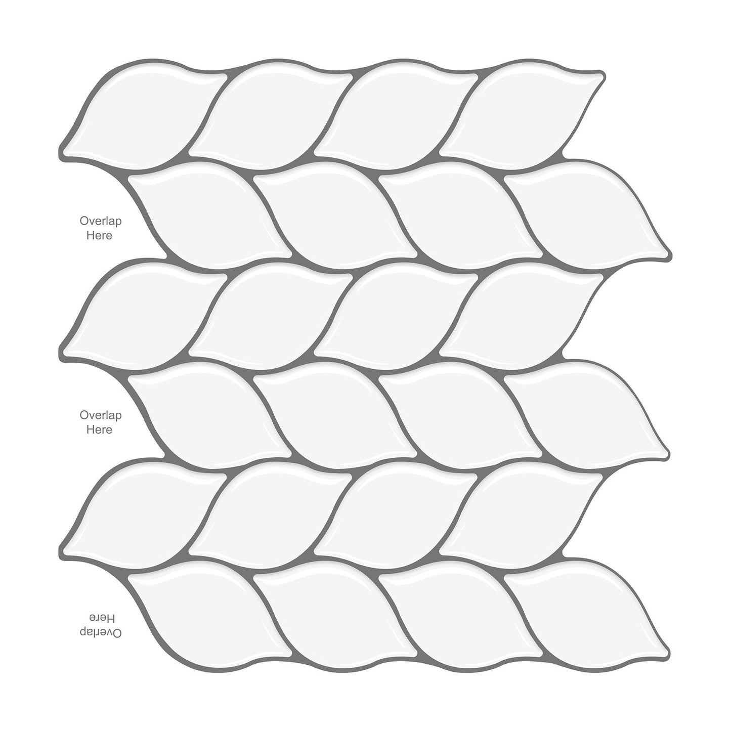 3D Self-adhesive Crystal Epoxy Wall Stickers For Kitchen Decor PearlNestDecor.com
