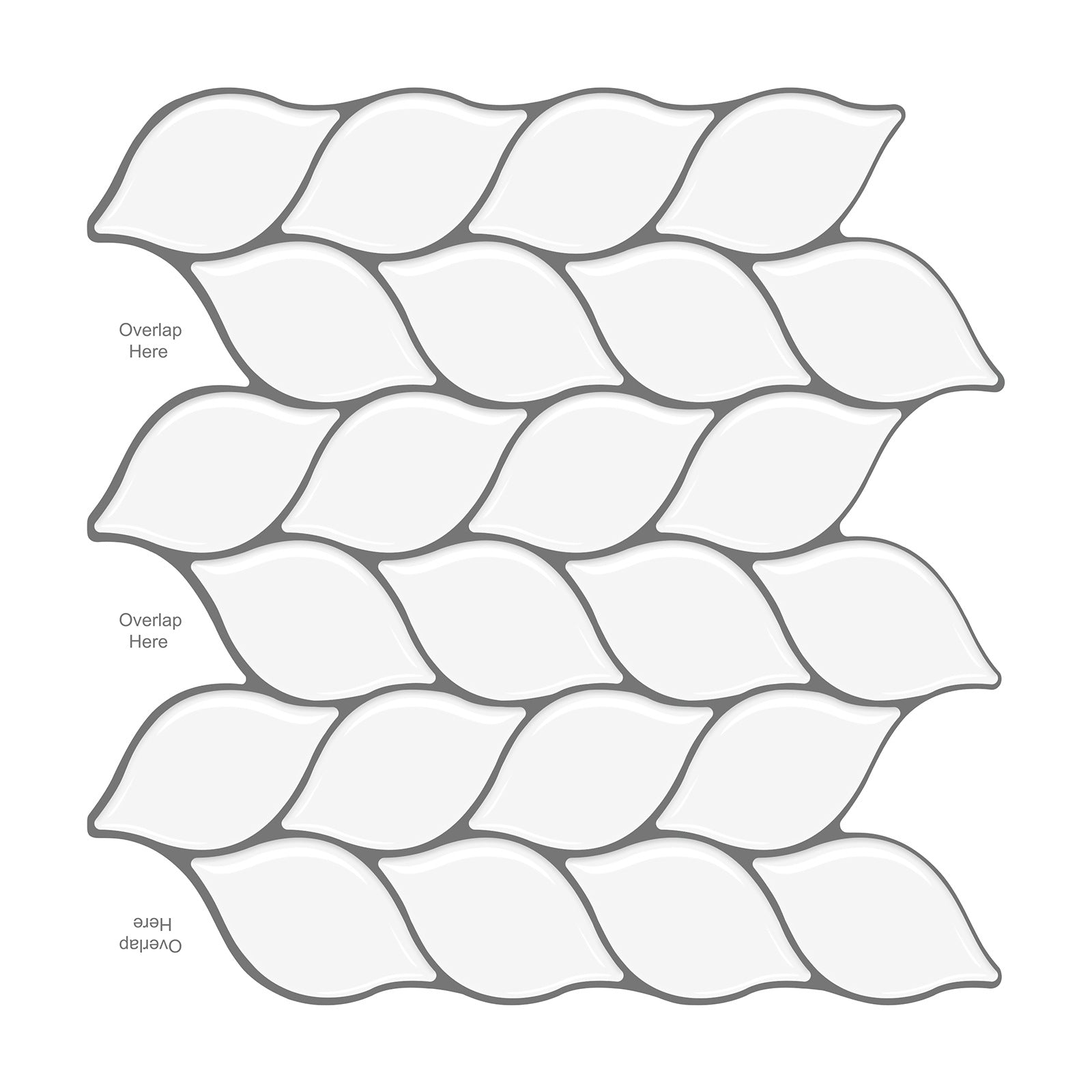 3D Self-adhesive Crystal Epoxy Wall Stickers For Kitchen Decor PearlNestDecor.com