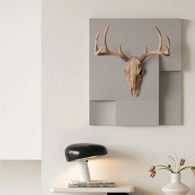 Antique-style Sheep Skull Wall Decor Hanging Ornament PearlNestDecor.com