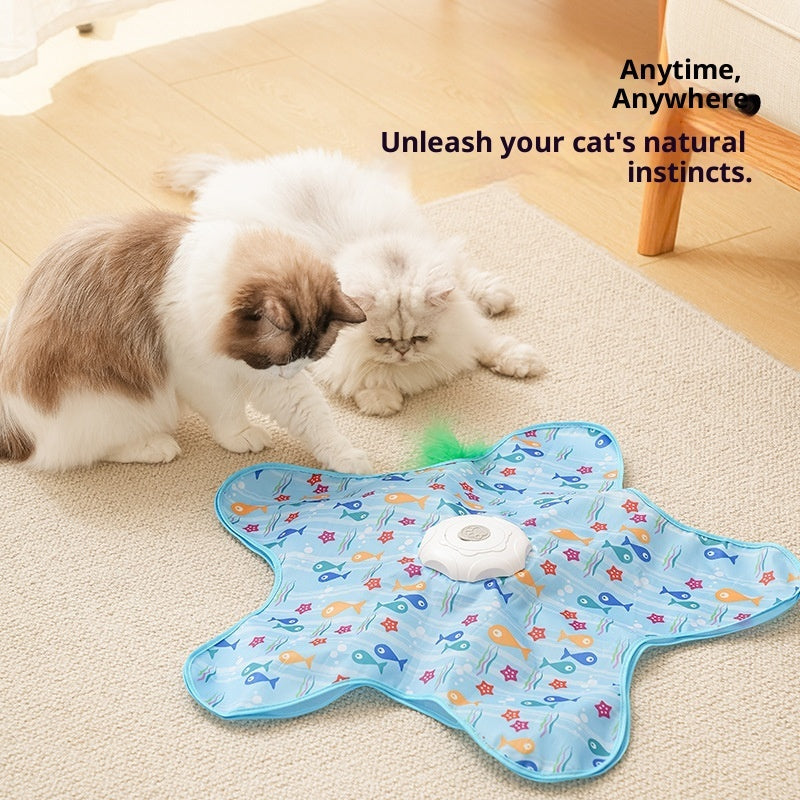 Cat Toy Smart Cat Hunting Cover Electric Relieving Stuffy Pets Fashion