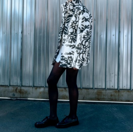 European And American Women's Clothing Printed Cotton Jacket Best YouTube Store