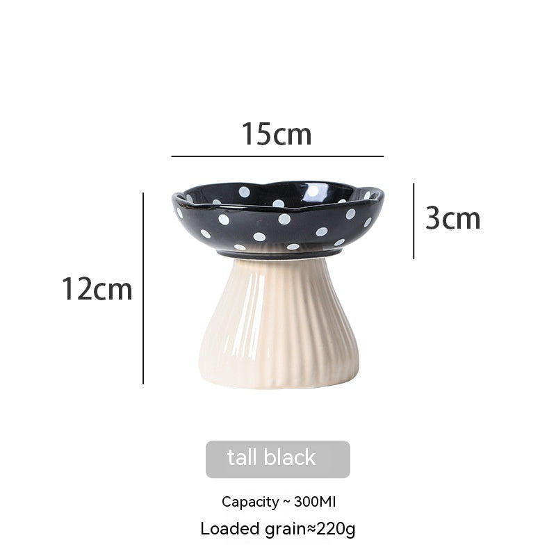 High Foot Protection Anti Roll Pet Products Cat Bowls Pets Fashion
