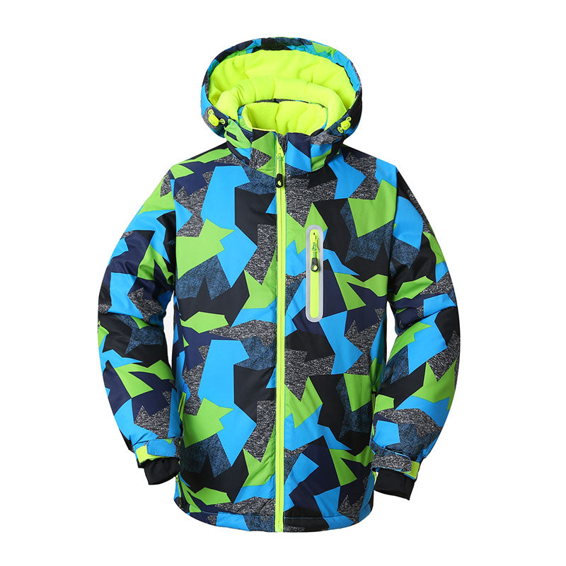 Boys' Ski Suit Set 2016 Windproof Outdoor Jacket Pi-Mart