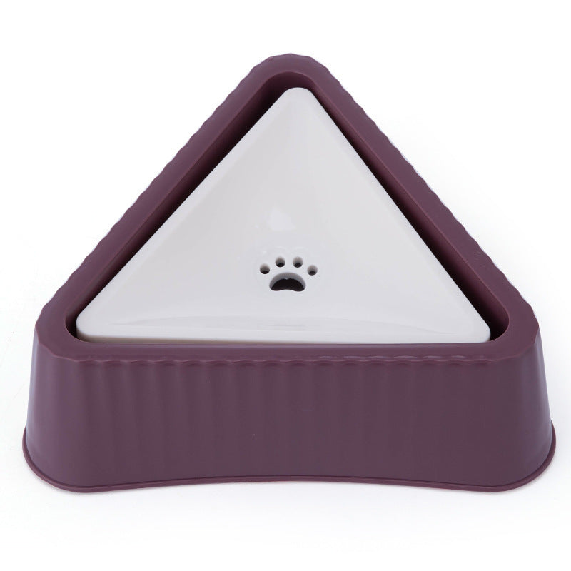 Pet Floating Bowl Separate Cat Water Dispenser Pets Fashion