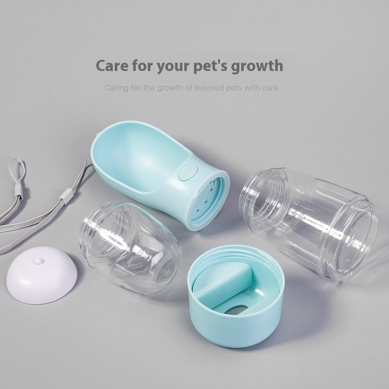 Water And Food Integrated Dog Walking Portable Cat Drinking Water Portable Cup Pets Fashion
