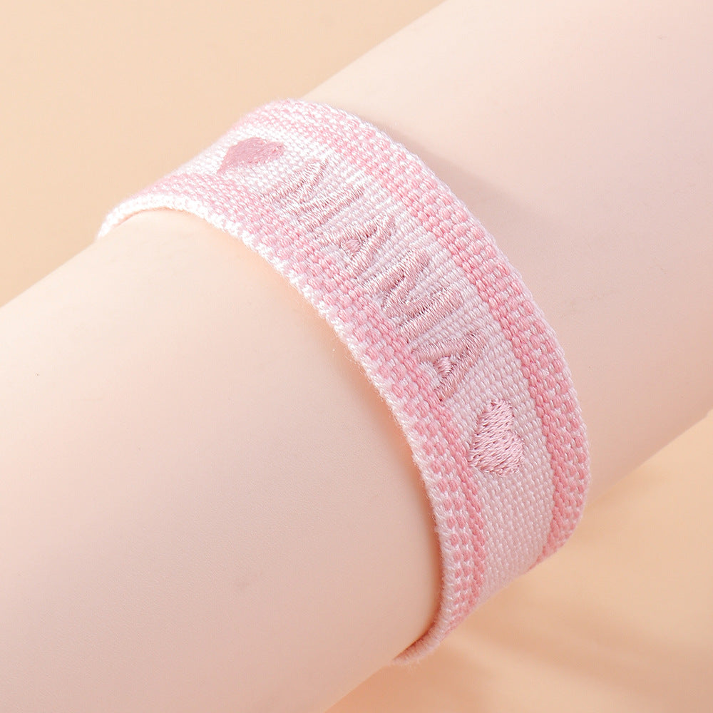 Mother's Day Woven Bracelet Commemorative Gift Strap LadyShow.Store