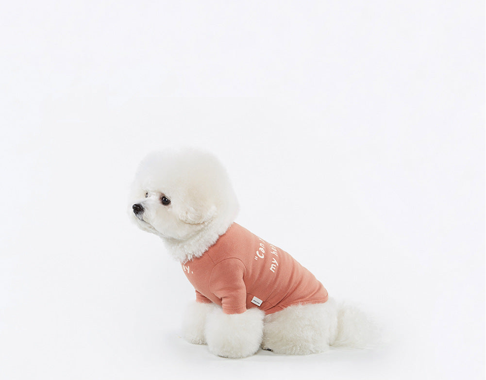 Casual Simple Printed T-Shirt for Pets Pi-Mart