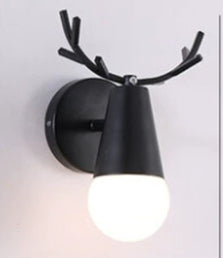 Nordic Modern Antlers Wall Lamp Creative Macaron Aisle Corridor PearlNestDecor.com