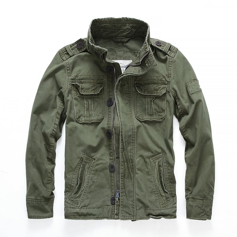 Camouflage Denim Jacket Pi-Mart