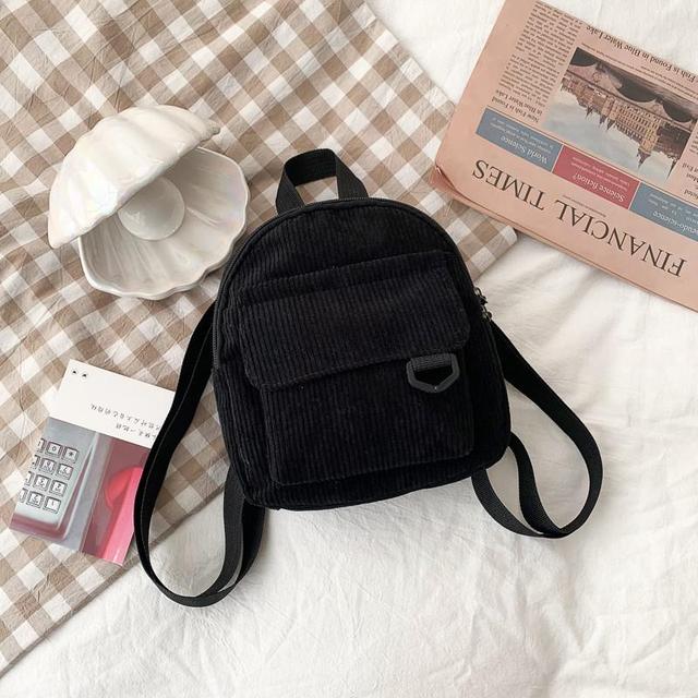 Women’s Corduroy Mini Backpack Pi-Mart