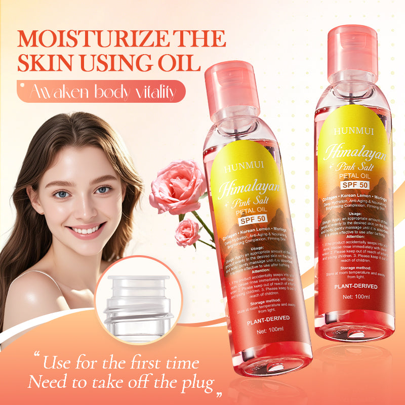 HUNMUI Himalayan Salt Petal Oil Tri Light Beauty