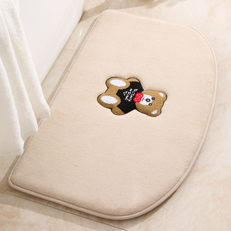 Absorbent Non-slip Living Room Bathroom Floor Mat