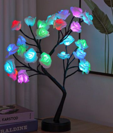 Table Lamp Flower Tree PearlNestDecor.com