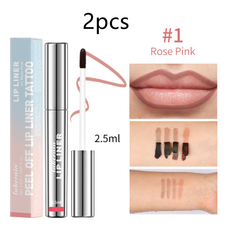 Matte Finish No Stain On Cup Hook Line Lip Stick LadyShow.Store