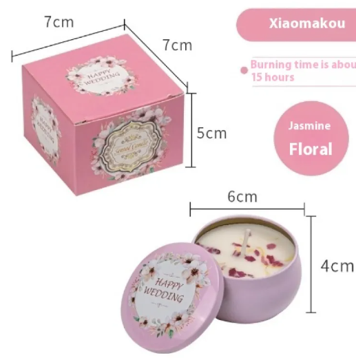 Floral Scented Candle Pi-Mart