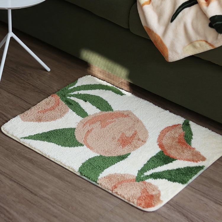 Non-slip Absorbent Green Bedroom Floor Mat