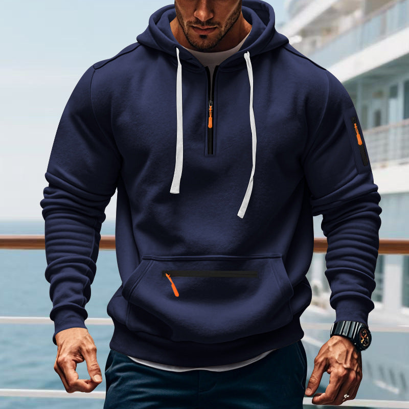 Casual Men's Sports Cargo Coat Regular Sleeve LadyShow.Store