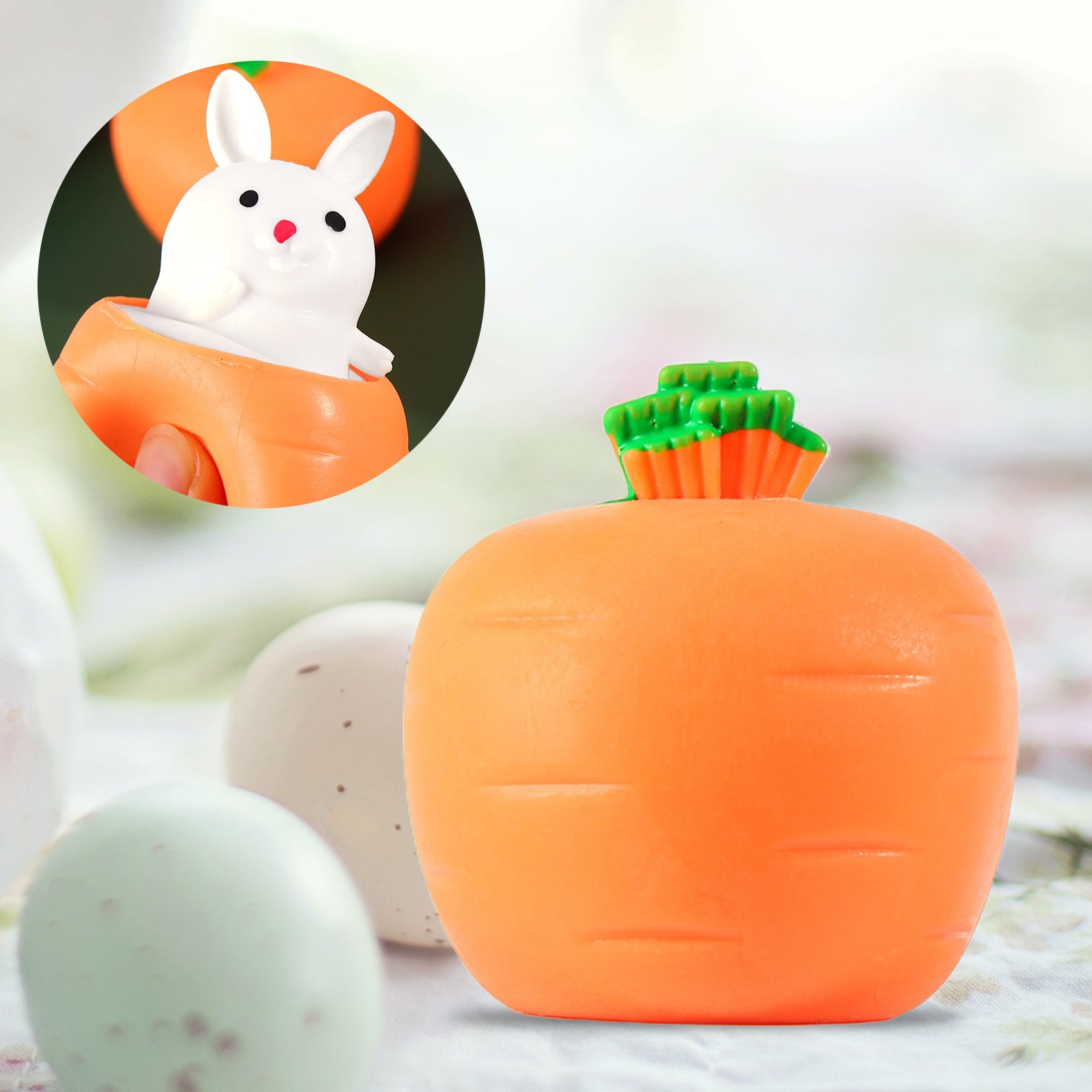 Cute Carrot Rabbit Fidget Toy Pi-Mart