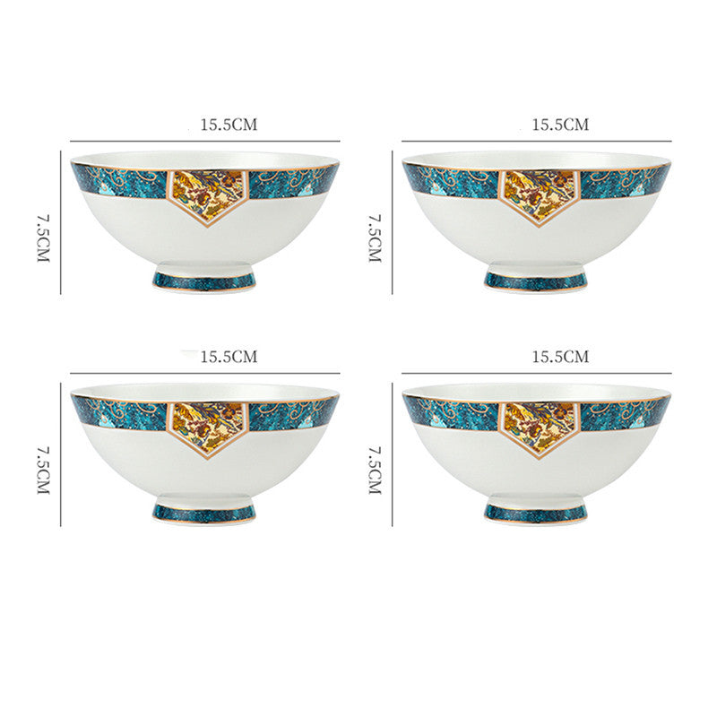 Dinner Plates Ceramic Steak Plate Web Porcelain LadyShow.Store