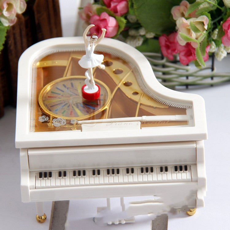 Dancing Girl Piano Music Box Valentine's Day Gift LuxuryLifeWay Online Store