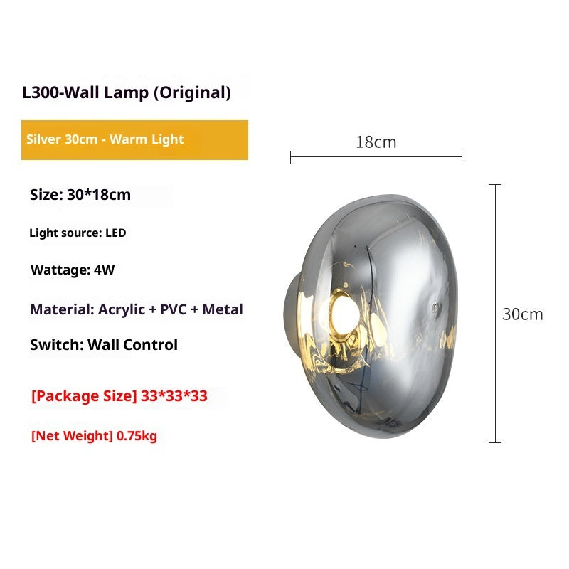 Modern Creative Staircase Bar Lava Wall Lamp PearlNestDecor.com