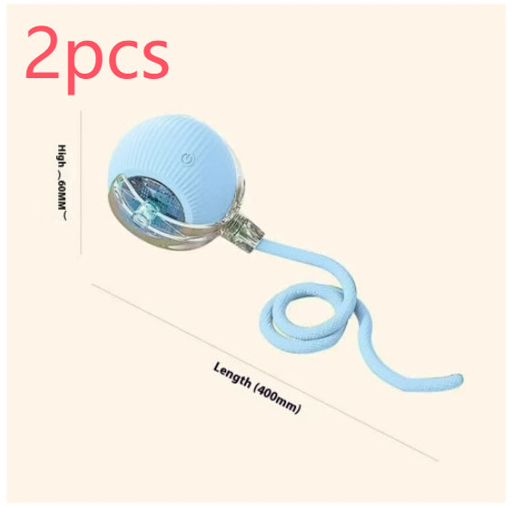 Electric Cat Toy Automatic Cat Ball Self-entertainment Rolling Ball Pets Fashion