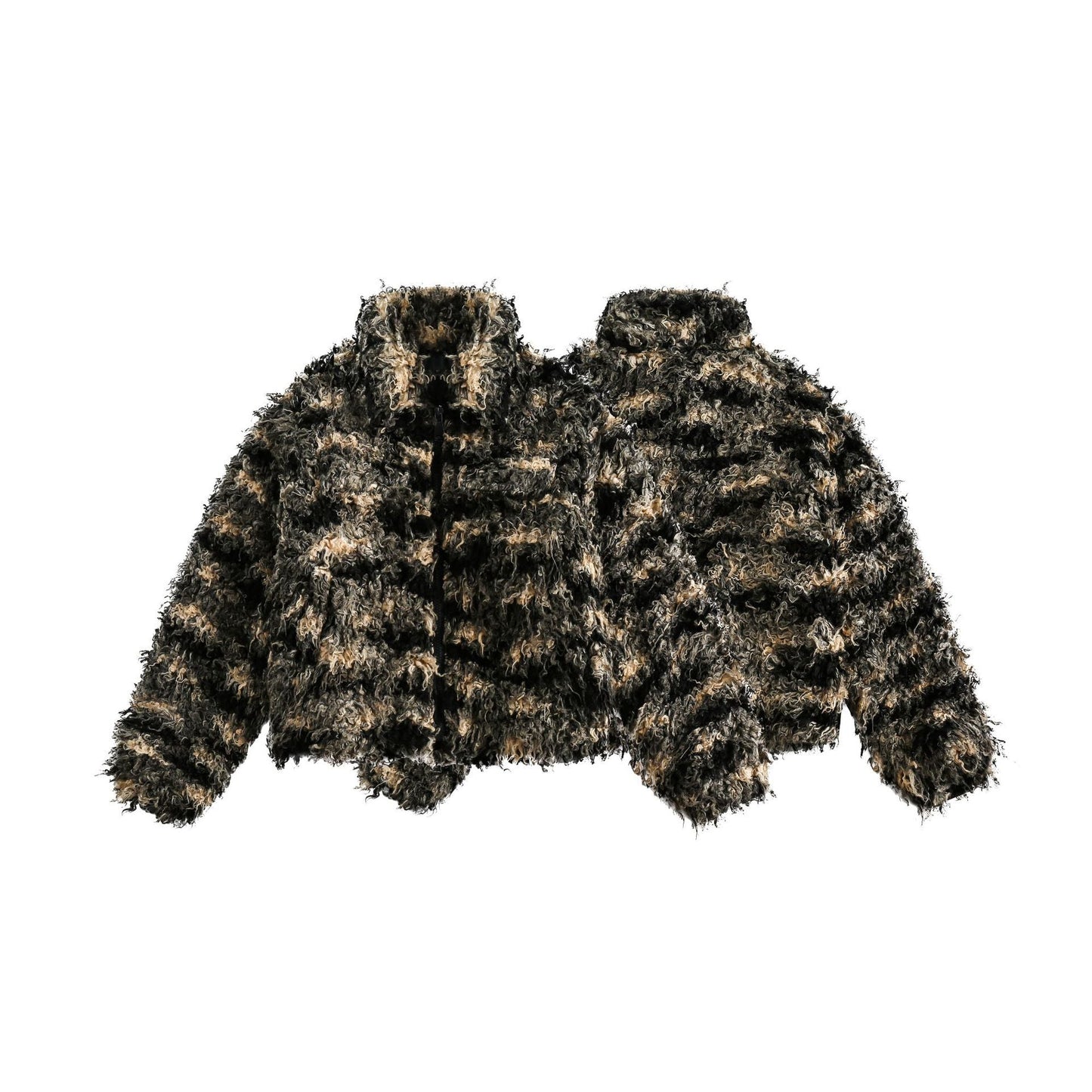 Short American Retro And Fashion All-matching High Quality Lamb Wool Coat Best YouTube Store