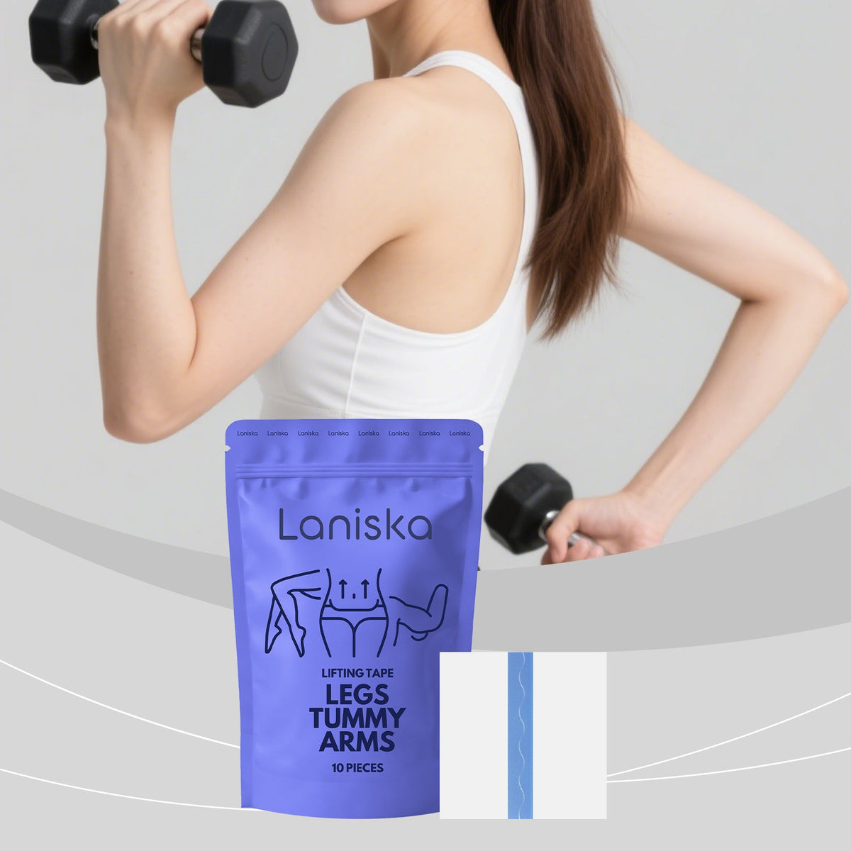 Comfortable, Lightweight, And Suitable For The Body's Skin. Convenient Daily Care Patches, Shaping Aids, 10pcs, 1 Bag Tri Light Beauty