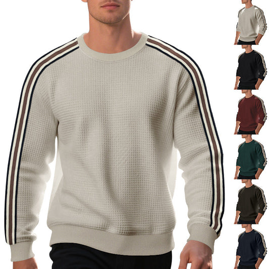 Casual Men's Loose Round Neck Sweater Thin LadyShow.Store