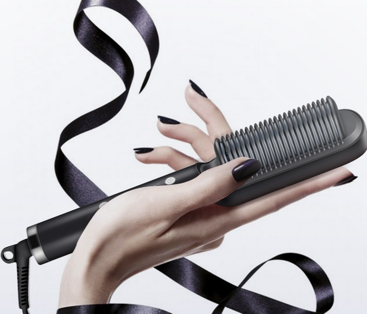 Straightening Brush, Comb, Curling Iron, Straightener LadyShow.Store