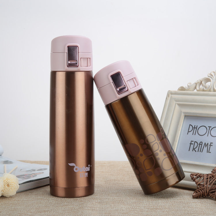 Stainless Steel Insulated Water Bottle and Cup LadyShow.Store