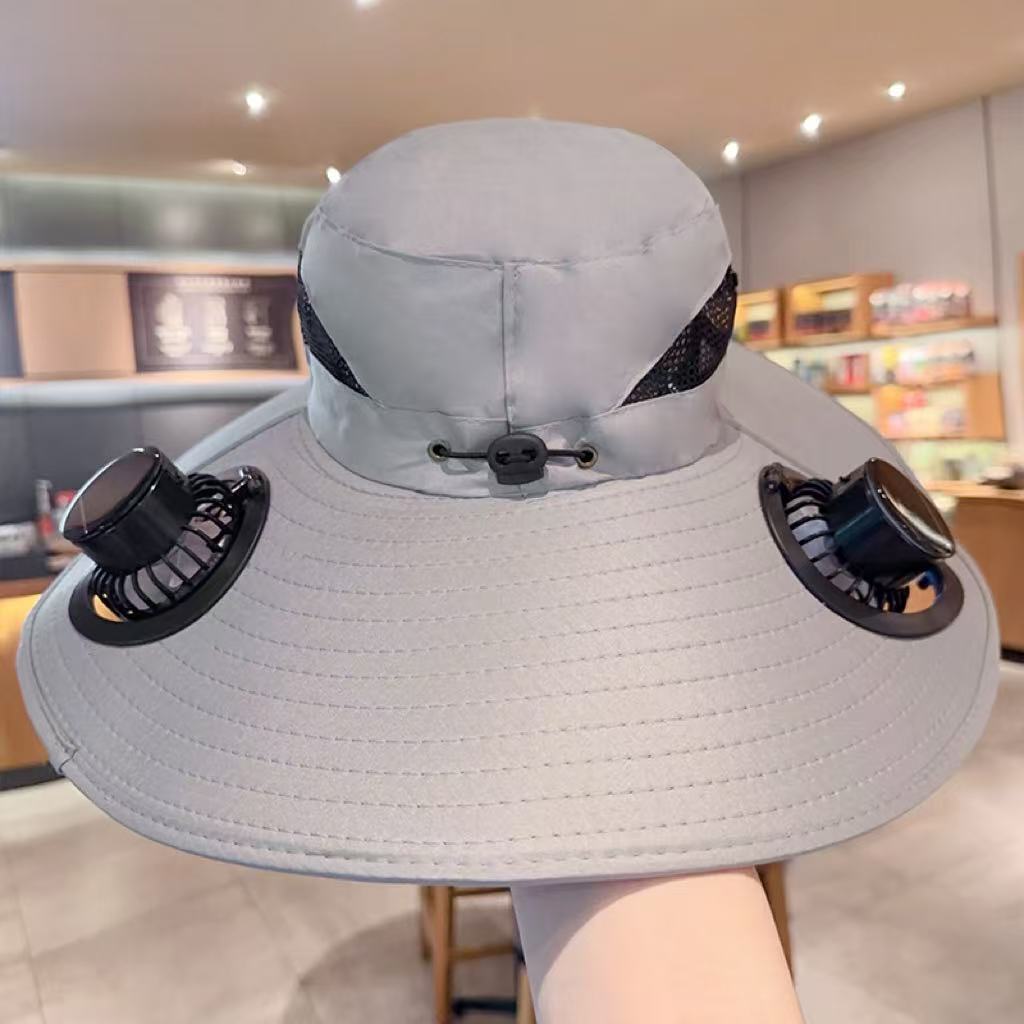 Solar Powered Fan Hat Best YouTube Store