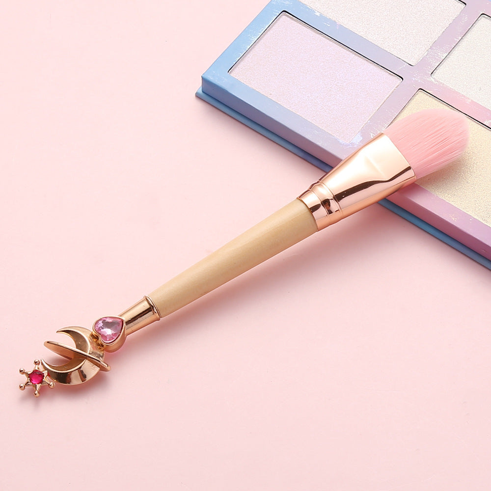 Makeup Powder Blusher High Gloss Powder Brush LadyShow.Store
