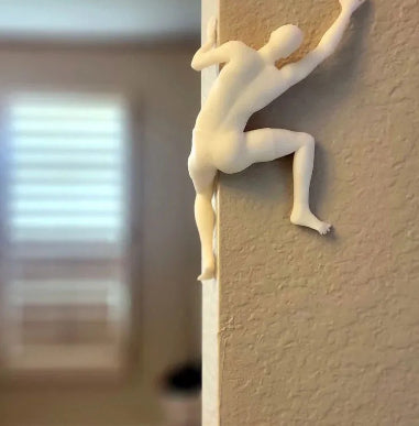 Unique Climber Sculpture Wall Decor Climber Wall Decoration PearlNestDecor.com