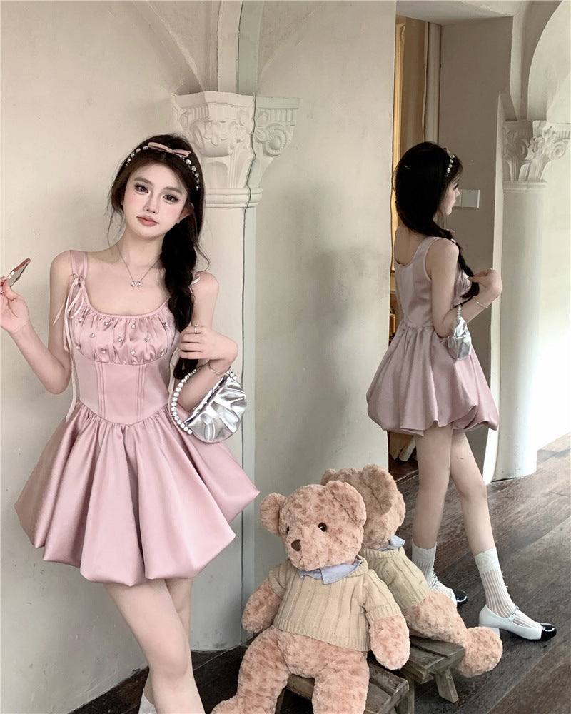 Fashion Fishbone Sling Dress Women NorixaFashion.com